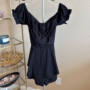 Adorable Little Black Romper Size XSmall